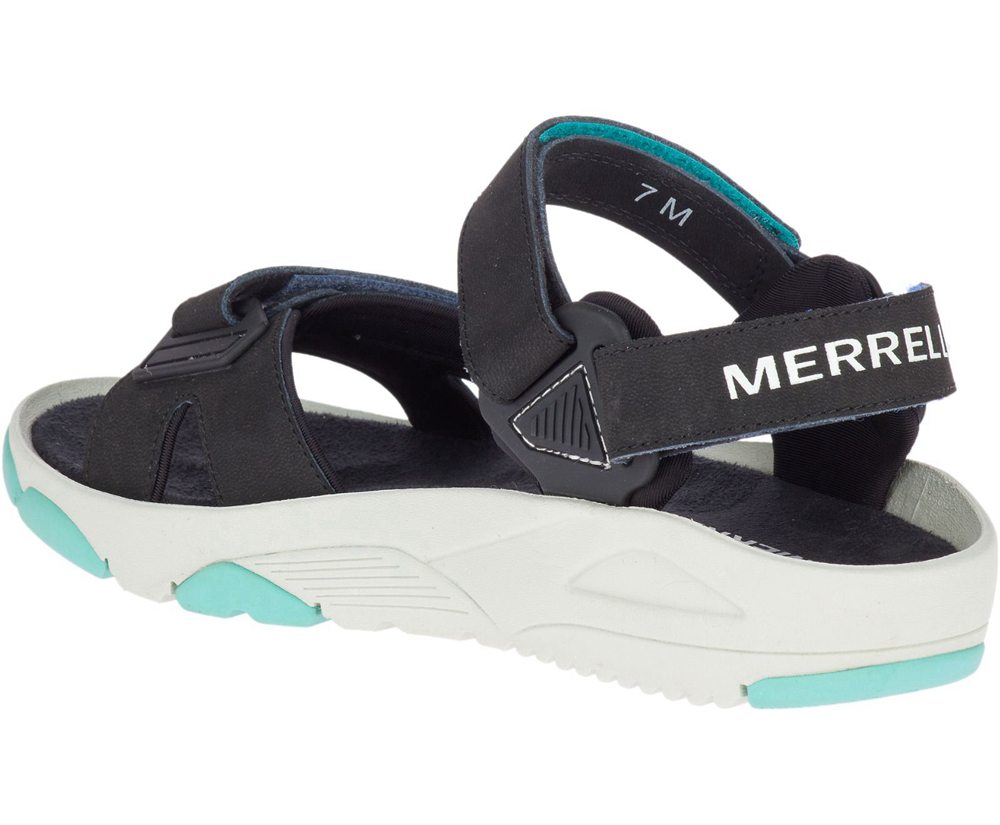 Sandały Merrell Damskie Czarne - Belize Convertible - 569308-SDJ